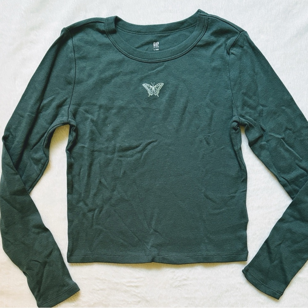 Long Sleeve Butterfly Top